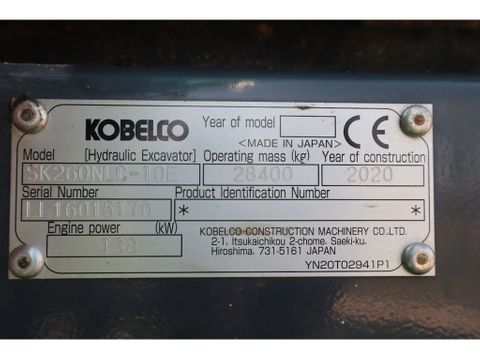 Kobelco
SK260 NLC -10E | 18.5 METER LONG REACH | TILT BUCKET | Hulleman Trucks [20]
