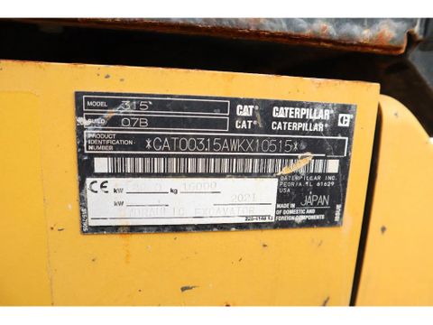 Caterpillar
315 07B | ROTOTILT | BUCKET | DOZERBLADE | Hulleman Trucks [20]