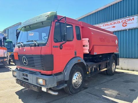 Mercedes-Benz 1726 (ORIGINAL GERMAN) 13.500 LITER TANK TRUCK (ZF16 MANUAL GEARBOX / FULL STEEL SUSPENSION / REDUCTION AXLE / ANALOG COUNTER) | Engel Trucks B.V. [1]