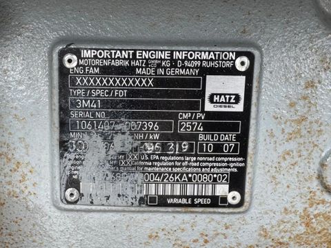 BBA with Hatz 3M41 diesel engine |  Van Tongeren Trading BV [19]