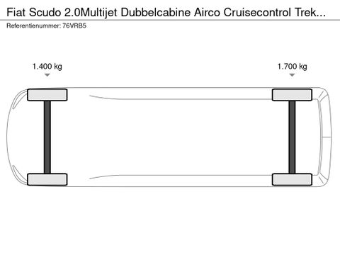 Fiat 2.0Multijet Dubbelcabine Airco Cruisecontrol Trekhaak | Van Nierop BV [13]