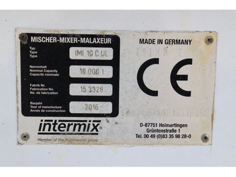 Mercedes-Benz
| 8X4 | INTERMIX 10M3 | BIG AXLES | EURO 6 | Hulleman Trucks [19]