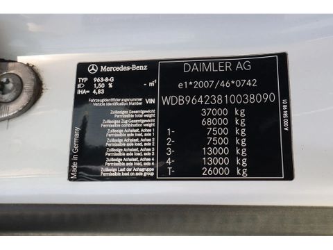 Mercedes-Benz
| 8X4 | INTERMIX 10M3 | BIG AXLES | EURO 6 | Hulleman Trucks [20]