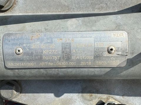 BBA Waterpumps ( Kuiper wagenbouw) B1 Pompaanhanger BBA (model B1) M10-23 omkasting |  Van Tongeren Trading BV [10]