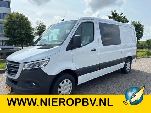 Mercedes-Benz 317CDI L2H1 Dubbelcabine 6+1 Pers Automaat Airco Navi Camera 3500KG Trekhaak NIEUW BPM VRIJ | Van Nierop BV [1]