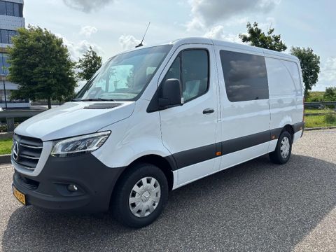 Mercedes-Benz 317CDI L2H1 Dubbelcabine 6+1 Pers Automaat Airco Navi Camera 3500KG Trekhaak NIEUW BPM VRIJ | Van Nierop BV [2]