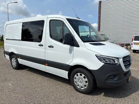 Mercedes-Benz 317CDI L2H1 Dubbelcabine 6+1 Pers Automaat Airco Navi Camera 3500KG Trekhaak NIEUW BPM VRIJ | Van Nierop BV [3]