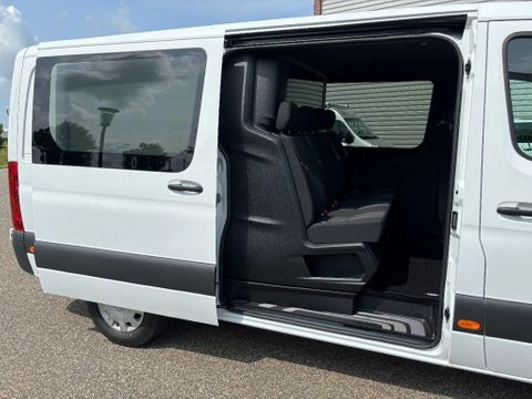 Mercedes-Benz 317CDI L2H1 Dubbelcabine 6+1 Pers Automaat Airco Navi Camera 3500KG Trekhaak NIEUW BPM VRIJ | Van Nierop BV [9]