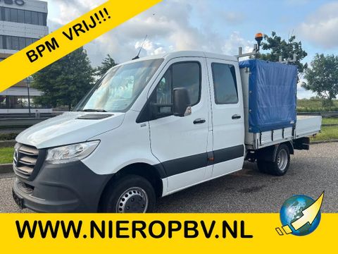 Mercedes-Benz 514CDI Dubbelcabine Openlaadbak Airco Cruisecontrol Trekhaak EURO 6 | Van Nierop BV [1]