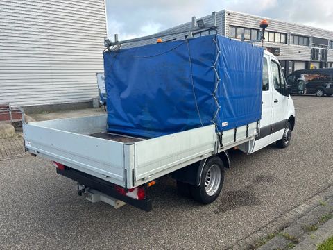 Mercedes-Benz 514CDI Dubbelcabine Openlaadbak Airco Cruisecontrol Trekhaak EURO 6 | Van Nierop BV [4]