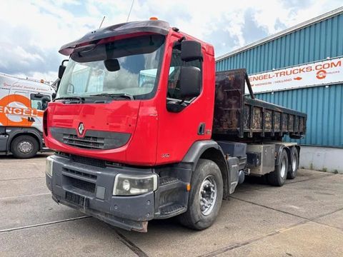 Renault 320DXI 6x4 FULL STEEL CHASSIS WITH MULTILIFT HOOK-ARM SYSTEM (MANUAL GEARBOX / FULL STEEL SUSPENSION / REDUCTION AXLES / AIRCONDITIONING) | Engel Trucks B.V. [1]