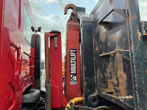 Renault 320DXI 6x4 FULL STEEL CHASSIS WITH MULTILIFT HOOK-ARM SYSTEM (MANUAL GEARBOX / FULL STEEL SUSPENSION / REDUCTION AXLES / AIRCONDITIONING) | Engel Trucks B.V. [12]