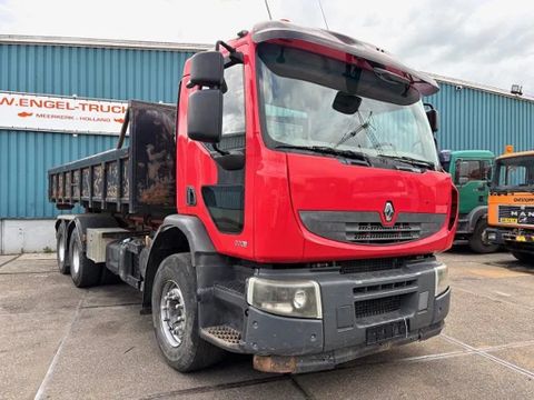 Renault 320DXI 6x4 FULL STEEL CHASSIS WITH MULTILIFT HOOK-ARM SYSTEM (MANUAL GEARBOX / FULL STEEL SUSPENSION / REDUCTION AXLES / AIRCONDITIONING) | Engel Trucks B.V. [2]