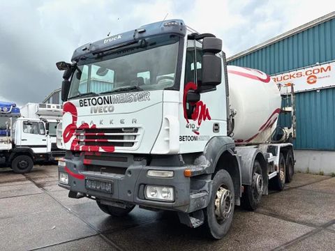 Iveco AD340T41B 8x4 FULL STEEL SUSPENSION WITH STETTER CONCRETE MIXER (ZF16 MANUAL GEARBOX / FULL STEEL SUSPENSION / REDUCTION AXLES / AIRCONDITIONING) | Engel Trucks B.V. [1]