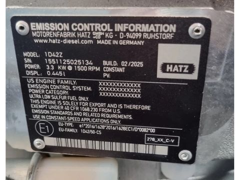 Clasal With Hatz Diesel engine |  Van Tongeren Trading BV [18]