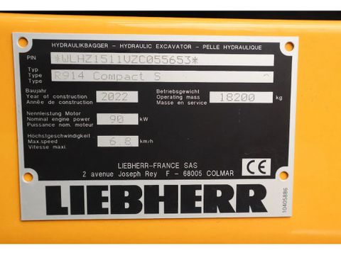 Liebherr
R914 COMPACT S | ROTOTILT | 3X BUCKET | DOZERBLADE | Hulleman Trucks [20]