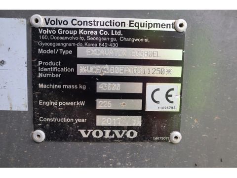 Volvo
EC380EL | EC 380 EL | BUCKET | QUICK COUPLER | Hulleman Trucks [20]