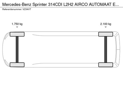 Mercedes-Benz 314CDI L2H2 AIRCO AUTOMAAT EURO6 | Van Nierop BV [10]