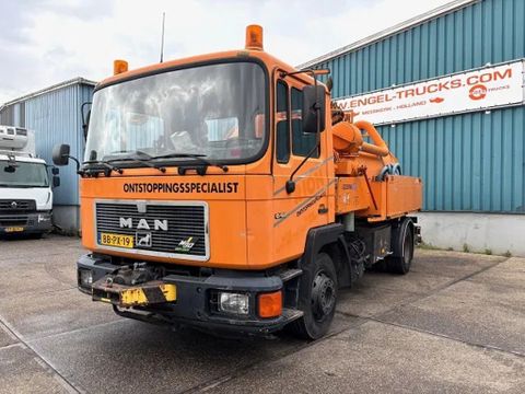 MAN 15.192 (6-CILINDER) WITH GEESINK VACUUM TANK (MANUAL GEARBOX / P.T.O.) ORIGINAL DUTCH TRUCK | Engel Trucks B.V. [1]