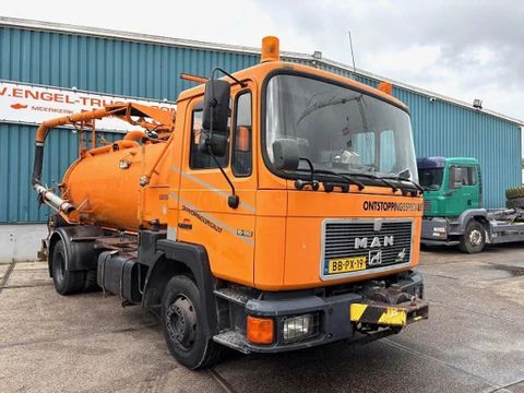 MAN 15.192 (6-CILINDER) WITH GEESINK VACUUM TANK (MANUAL GEARBOX / P.T.O.) ORIGINAL DUTCH TRUCK | Engel Trucks B.V. [2]