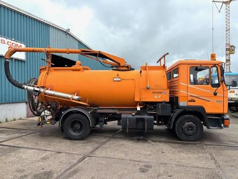 MAN 15.192 (6-CILINDER) WITH GEESINK VACUUM TANK (MANUAL GEARBOX / P.T.O.) ORIGINAL DUTCH TRUCK | Engel Trucks B.V. [4]