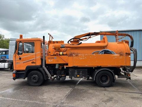 MAN 15.192 (6-CILINDER) WITH GEESINK VACUUM TANK (MANUAL GEARBOX / P.T.O.) ORIGINAL DUTCH TRUCK | Engel Trucks B.V. [5]
