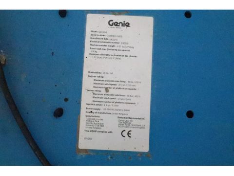 Genie
GS-3246 | 12 METER | 318 KG | Hulleman Trucks [17]