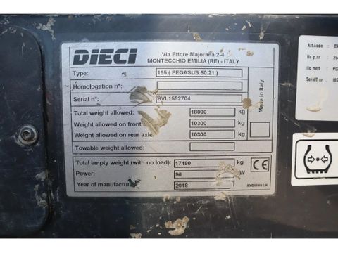 Dieci
PEGASUS 50.21 | FORKS | HOOK BLOCK | GOOD CONDITION | Hulleman Trucks [20]