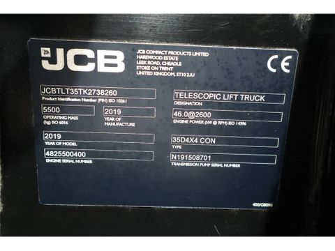 JCB
TLT 35D 4X4 CON | HYDR. FORKS | 4.4 METER | Hulleman Trucks [18]