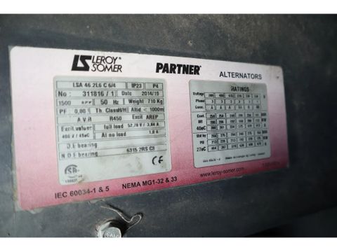 SDMO
R275 C3 | 275 KVA | 400 V | Hulleman Trucks [19]