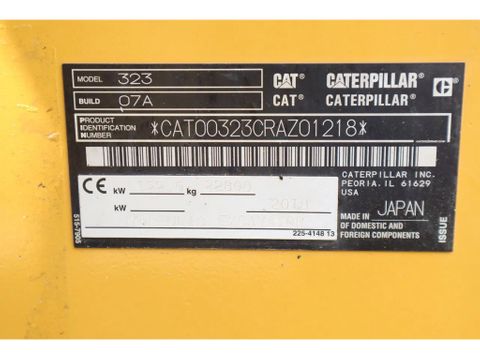 Caterpillar
323 07A | ROTOTILT | GPS | OILQUICK | FULL OPTION | Hulleman Trucks [20]