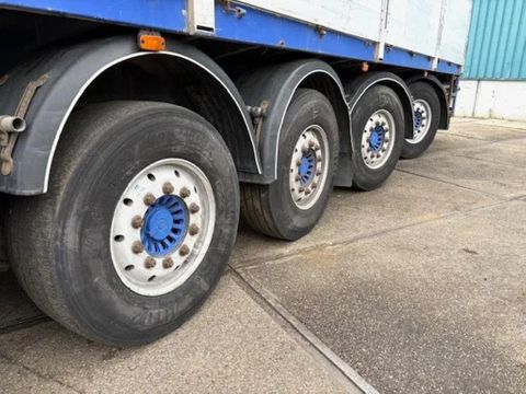 Kwb KWB P-504-STI-H 4-AXLE FLATBED TRAILER (SAF AXLES / 2x STEERING AXLE / 2x LIFT-AXLE / ALUMINIUM SIDE BORDS /ABS-EBS) | Engel Trucks B.V. [8]