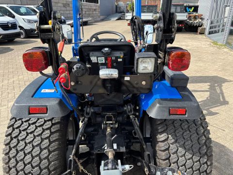 Solis Mini Tractor 26MY18 4WD Gazonbanden Voorlader + Cirkelmaaier 200 UUR | Van Nierop BV [10]