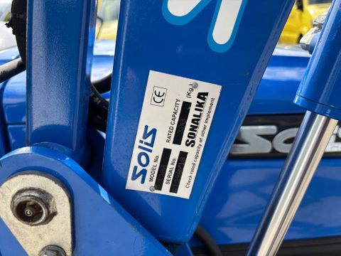Solis Mini Tractor 26MY18 4WD Gazonbanden Voorlader + Cirkelmaaier 200 UUR | Van Nierop BV [17]