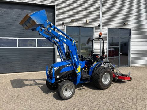 Solis Mini Tractor 26MY18 4WD Gazonbanden Voorlader + Cirkelmaaier 200 UUR | Van Nierop BV [2]
