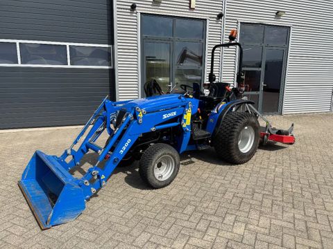 Solis Mini Tractor 26MY18 4WD Gazonbanden Voorlader + Cirkelmaaier 200 UUR | Van Nierop BV [2]