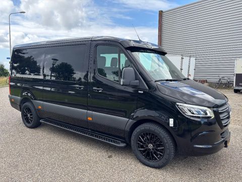 Mercedes-Benz 319CDI L2H1 Dubbelcabine 6+1 Pers Automaat Airco Cruisecontrol Led/Xenon 3500KG Trekhaak NIEUW BPM VRIJ | Van Nierop BV [2]
