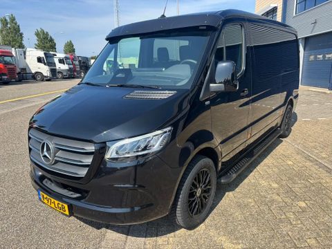 Mercedes-Benz 319CDI L2H1 Dubbelcabine 6+1 Pers Automaat Airco Cruisecontrol Led/Xenon 3500KG Trekhaak NIEUW BPM VRIJ | Van Nierop BV [2]
