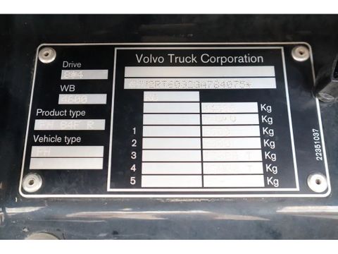 Volvo
8X4 TIPPER EURO 6 BIG AXLES RETARDER VDS | Hulleman Trucks [19]