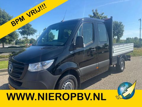 Mercedes-Benz 317CDI Dubbelcabine Openlaadbak Airco 3500KG Trekhaak 16.500KM BPM VRIJ  10 x op voorraad | Van Nierop BV [1]