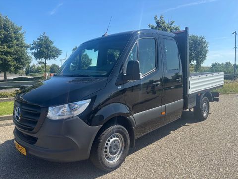 Mercedes-Benz 317CDI Dubbelcabine Openlaadbak Airco 3500KG Trekhaak 16.500KM BPM VRIJ  10 x op voorraad | Van Nierop BV [2]