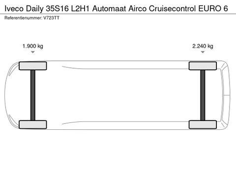 Iveco L2H1 Automaat Airco Cruisecontrol EURO 6 | Van Nierop BV [18]