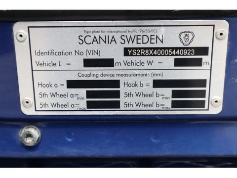 Scania
| FULL STEEL | BIG AXLES | RETARDER | EURO 6 | Hulleman Trucks [19]