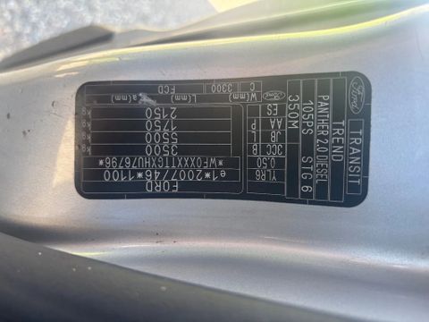 Ford 2.0TDCI L2H2 Glasresteel Airco Cruisecontrol Trekhaak EURO 6 | Van Nierop BV [12]