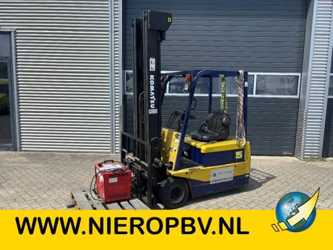 Komatsu Vorkheftruck Triple Mast & Side Shift + Lader | Van Nierop BV [1]