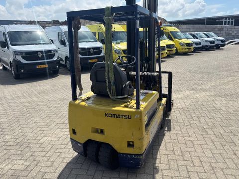 Komatsu Vorkheftruck Triple Mast & Side Shift + Lader | Van Nierop BV [4]