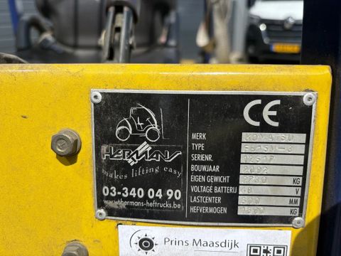 Komatsu Vorkheftruck Triple Mast & Side Shift + Lader | Van Nierop BV [8]