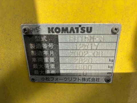 Komatsu Vorkheftruck Triple Mast & Side Shift + Lader | Van Nierop BV [9]
