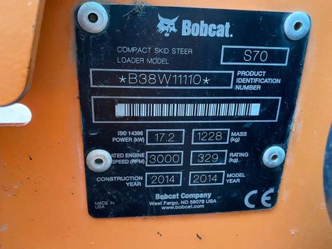 Bobcat S70 | Brabant AG Industrie [13]