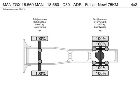 MAN MAN - 18.560 - D30 - ADR - Full air New! 75KM | Companjen Bedrijfswagens BV [37]